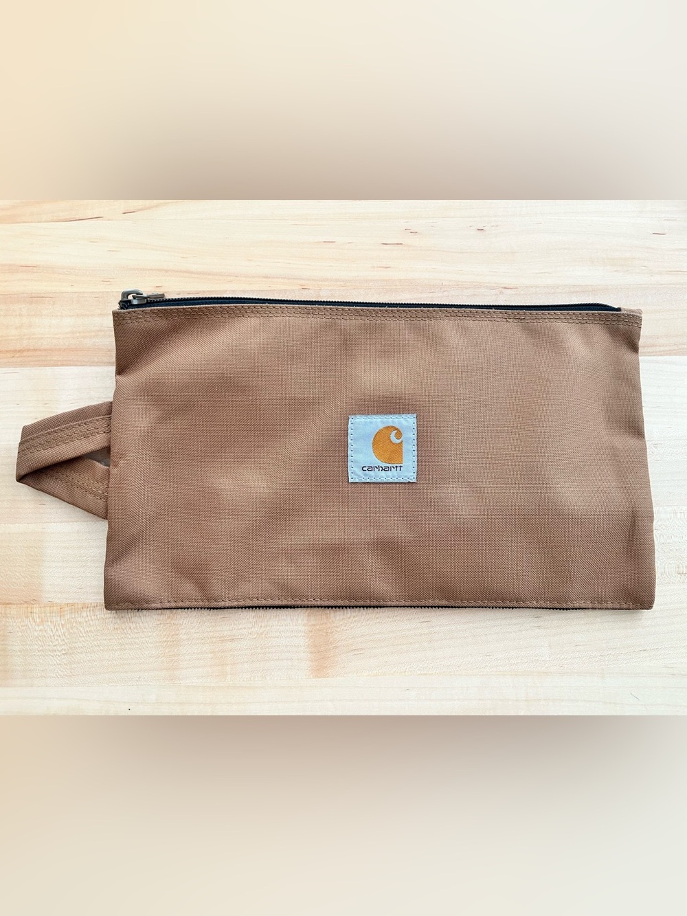 Carhartt Legacy Utility Pouch in their signature Carhartt Brown colorway. NWOT.